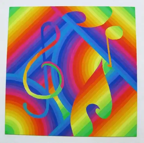 其它 李凌凌视觉艺术课堂作业 写美篇色相推移