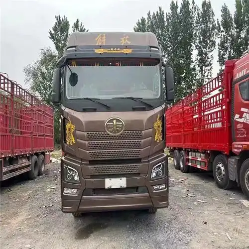 7米高栏载货汽车 前四后八高栏大货车 解放jh6高栏车-阿里巴巴