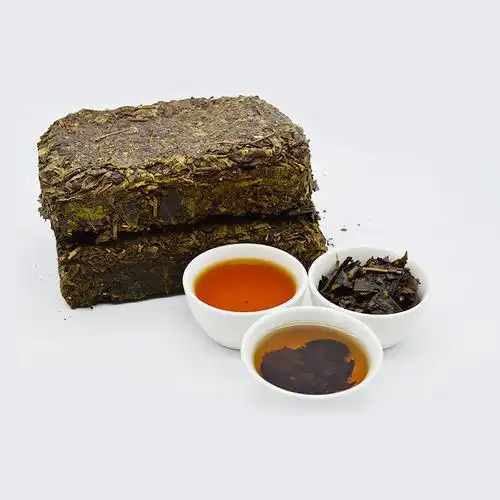 四川茶叶陈茶黑单片500g散装雅安砖茶康砖茶2013年其它黑茶