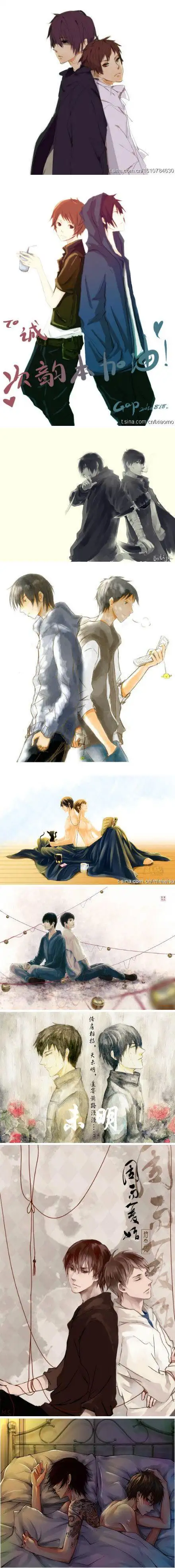 瓶邪#之那些美好的背靠背