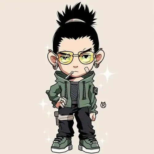 火影忍者:头像(卡通q版时尚潮流帅)
