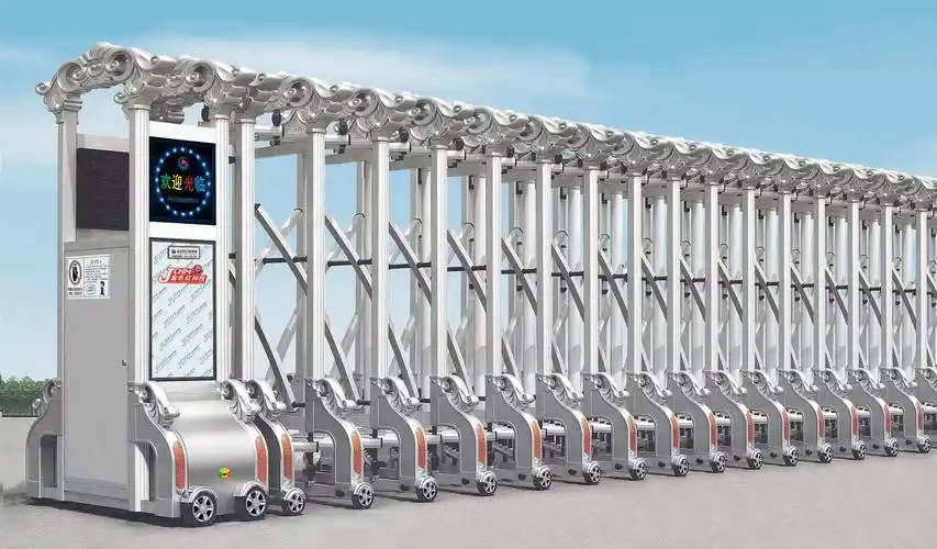 西安电动门维修_电动伸缩门_西安鸿兴门业