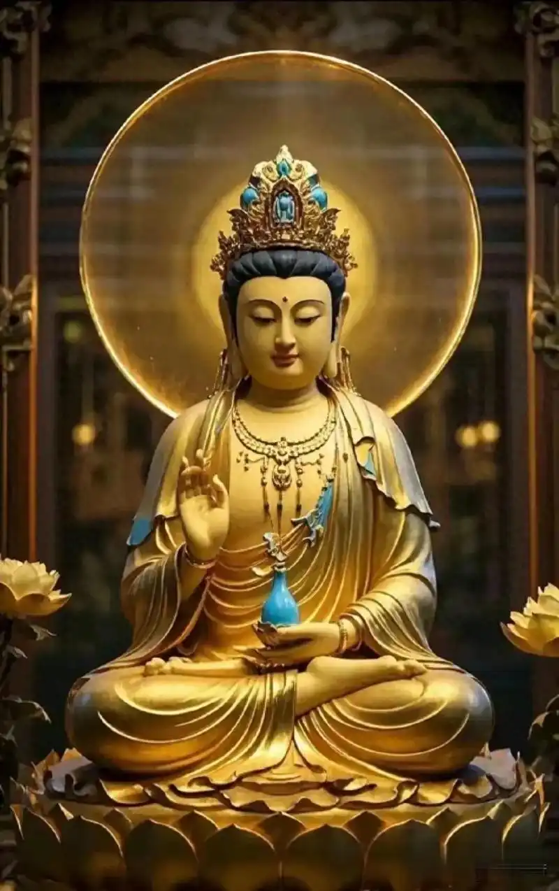 观音菩萨保佑大财小财八方来财,金运财运四季好运,平安幸福!