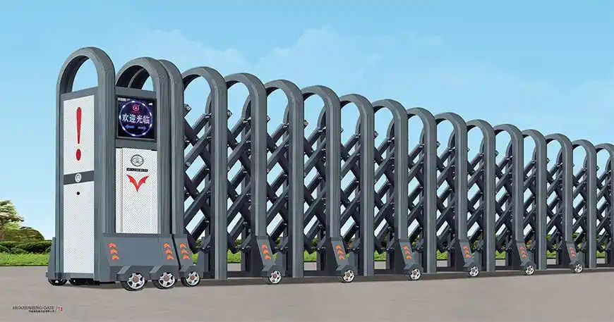 盛系列顺美a-2电动伸缩门-华捷盛智能