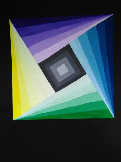 色彩构成明度推移图作业