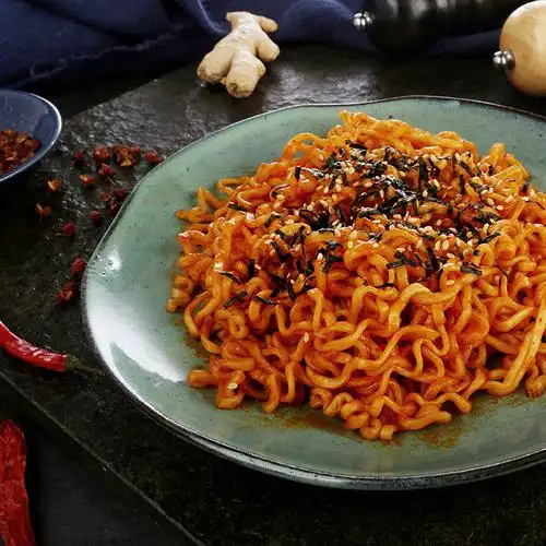 8元,韩国火鸡面10袋三养超辣方便面进口辣鸡面特辣