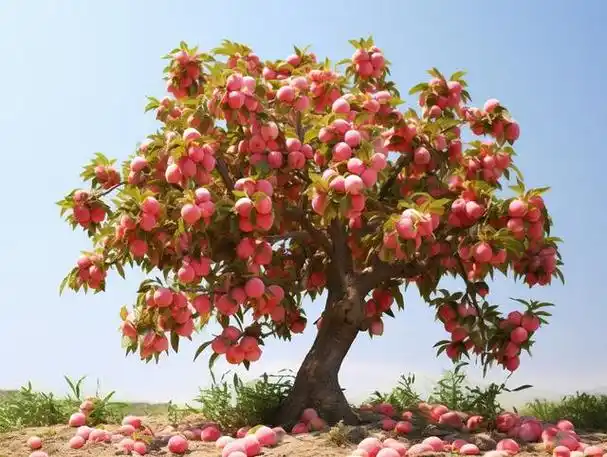 你知道这是什么树吗?蟠桃树?