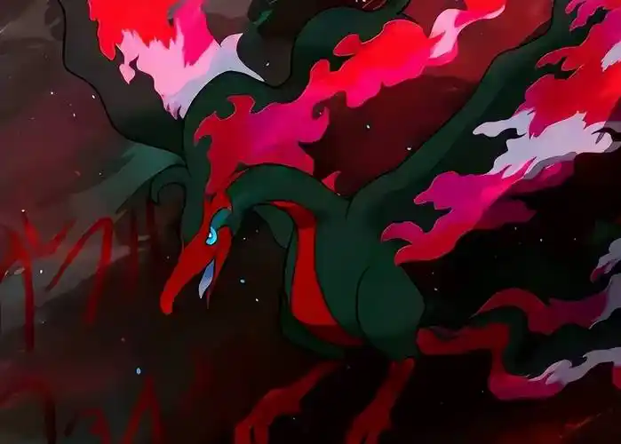 第三位就是伽勒尔地区形态的火焰鸟,没错,加上上面的两只就是三只八代