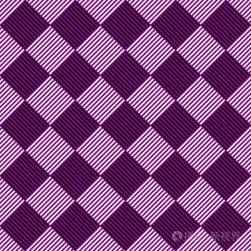 抽象重复正方形图案背景-矢量设计