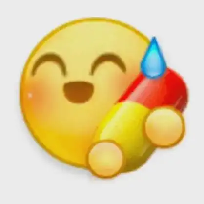 小黄脸手拿表情包