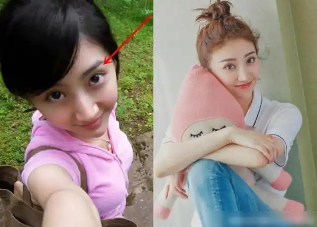 景甜整过容看到她10年前旧照后网友怪不得张继科驾驭不了