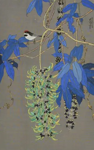 色彩之魅:郭子良工笔花鸟画新作