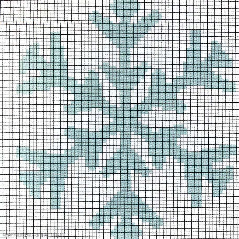 毛衫图案雪花毛衣免费素材